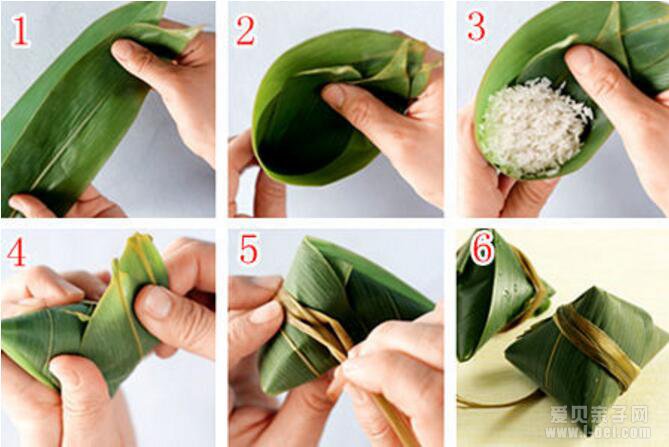 端午节分享六种包粽子的方法与步骤(附图)