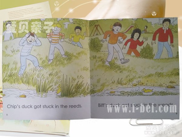 牛津阅读树绘本阅读之 the duck race 中文指导
