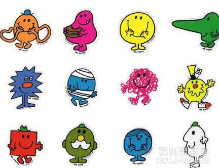 有声点读绘本 奇先生妙小姐Mr. Men Little Miss87册 英国儿童读物