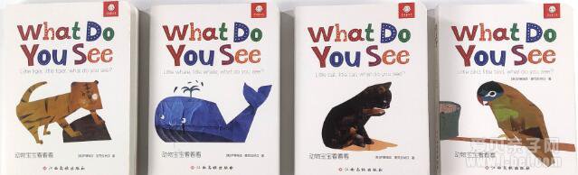 有声点读版：what do you see动物宝宝看看看（4册）