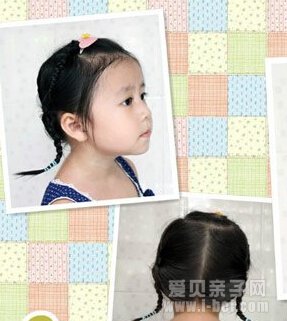 小编分享:小女孩绑扎发型法 最潮纯真发型