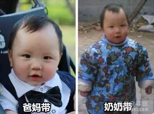 妈妈与姥姥带孩子的区别