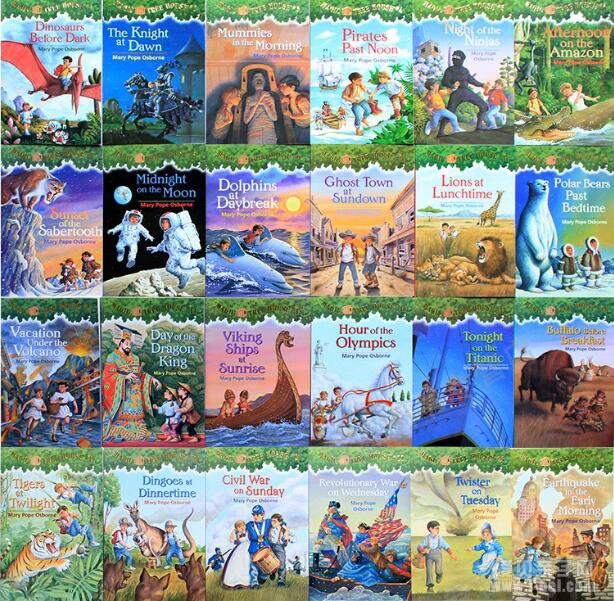 Magic Tree House 神奇树屋1-52册英文原版团购