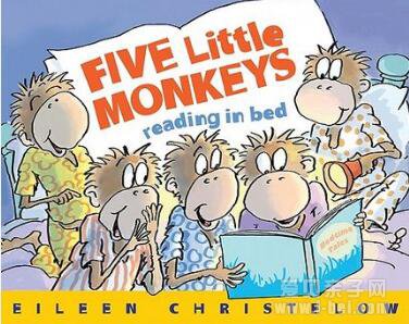 Five Little Monkeys Sitting in a Tree 五只小猴子坐在树上面
