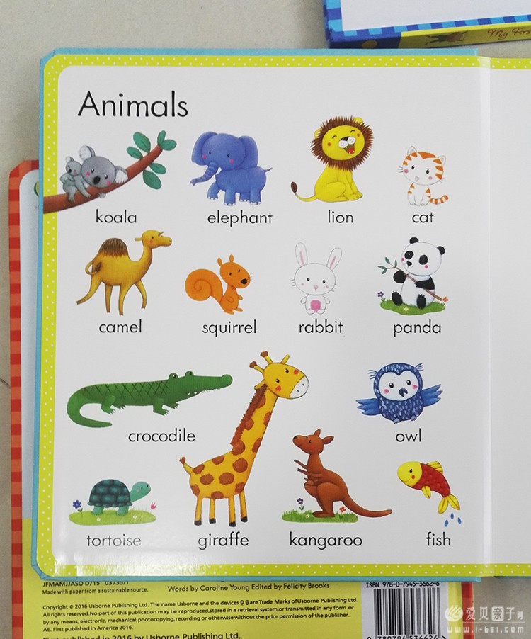 儿童英文词典:My First Word Book 我的第一本单词书点读版