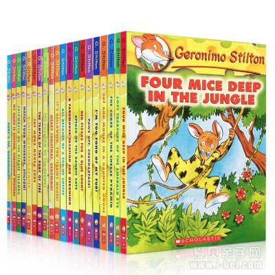 Ӣ½飺Geronimo Stilton 1-20