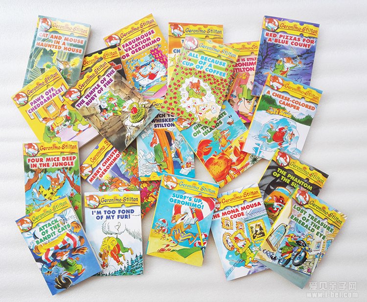 Ӣ½飺Geronimo Stilton 1-20