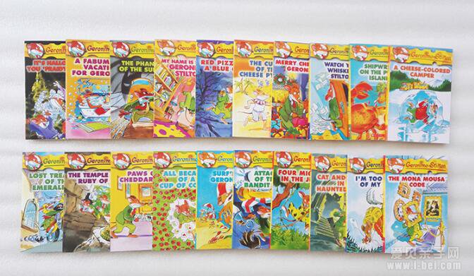 Ӣ½飺Geronimo Stilton 1-20