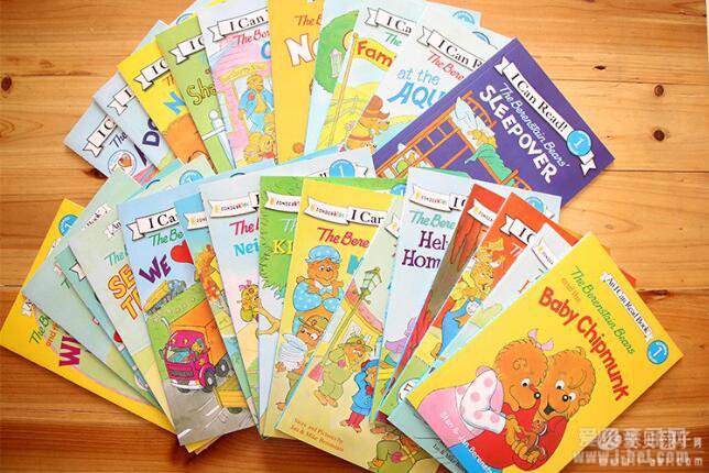 I Can Read系列Berenstain Beans贝贝熊英文绘本25册点读版