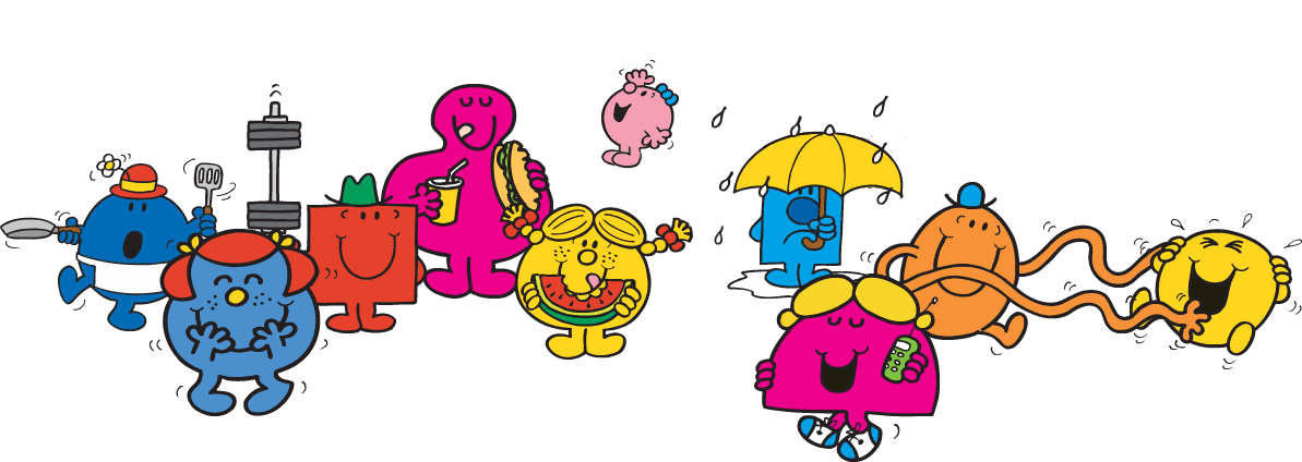 英文原版:Mr. Men Little Miss 奇先生和妙小姐87册绘本