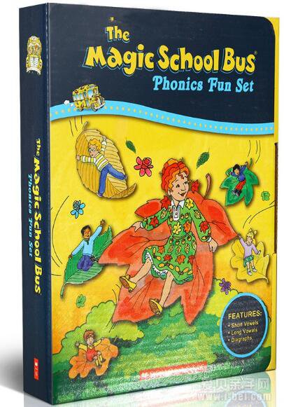 The Magic School Bus Phonics Fun Set神奇校车自然拼读