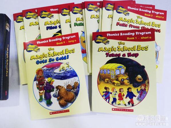 The Magic School Bus Phonics Fun Set神奇校车自然拼读