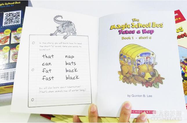 The Magic School Bus Phonics Fun Set神奇校车自然拼读