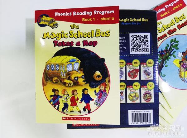 The Magic School Bus Phonics Fun Set神奇校车自然拼读