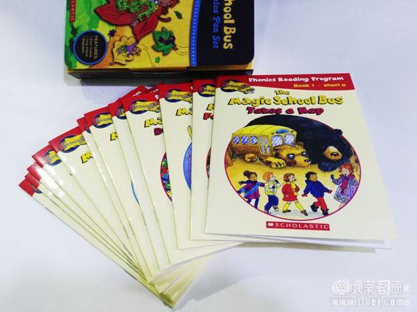 The Magic School Bus Phonics Fun Set神奇校车自然拼读