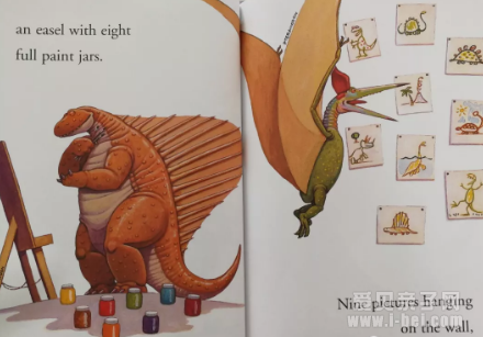 how do dinosaurs learn colours and numbers?