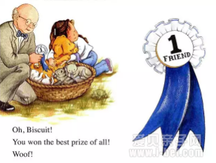 Biscuit Wins a Prize