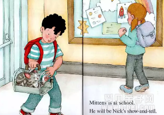 mittens at school