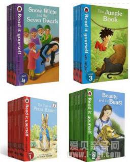 英国小学必备阅读丛书Read It yourself瓢虫分级读物1-4级50册