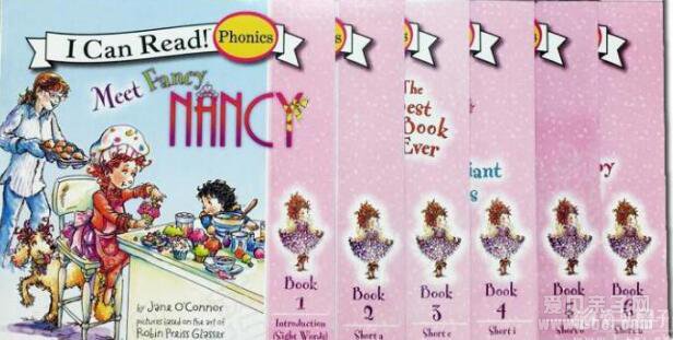 手掌书Phonics 系列5种(南希、饼干狗、贝贝熊、粉红)