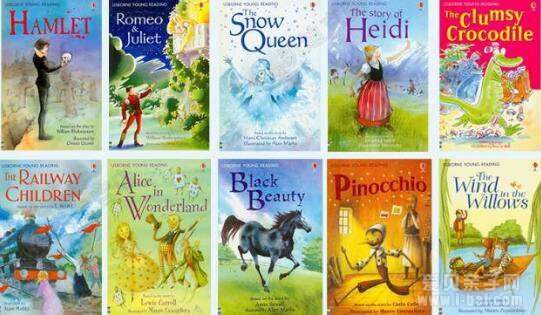 我的第三个图书馆The Usborne Reading Collection 40册原版盒装