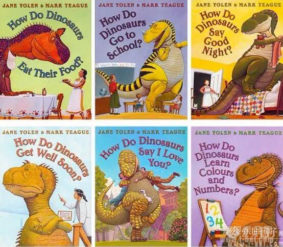 男孩必备儿童读物How Do Dinosaurs 家有恐龙系列