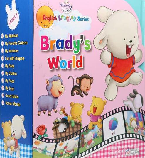 有声点读版：Bradys World小白兔学英文