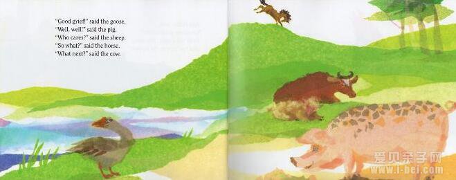 廖彩杏绘本精讲:Hattie and the Fox 海蒂和狐狸