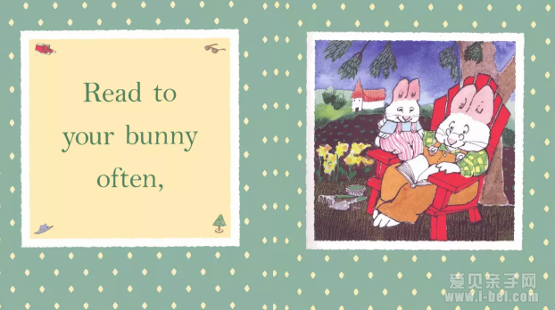 吴敏兰绘本精讲:《Read To Your Bunny》