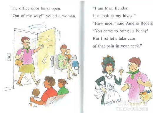 幽默风趣启蒙绘本:《糊涂女佣Amelia bedelia》11本点读版