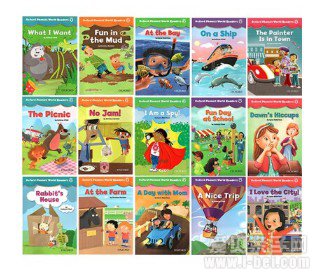 爆火读物：牛津拼读分级Oxford Phonics World 15册点读版