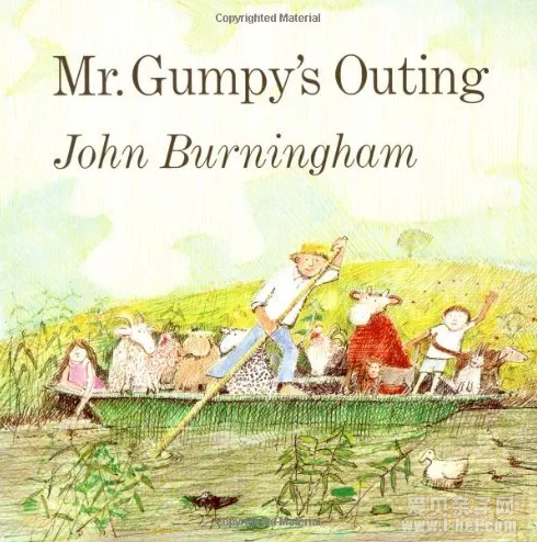 廖彩杏书单:Mr Gumpy’s Outing 和甘伯伯去游河