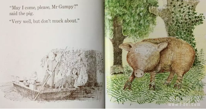 廖彩杏书单:Mr Gumpy’s Outing 和甘伯伯去游河