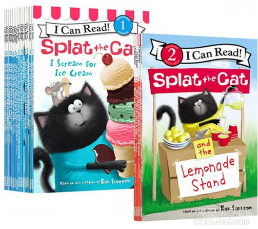 I can read 系列 Splat the Cat 啪嗒猫20册点读版