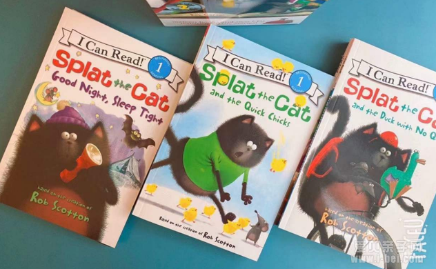 [有声点读]I can read 系列 Splat the Cat 啪嗒猫20册